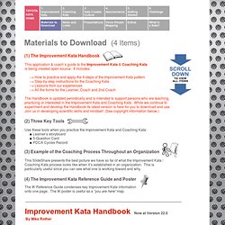 TK Materials to Download