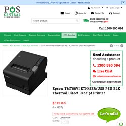 Buy Epson TMT88VI ETH/SER/USB PSU BLK at Discounted Prices