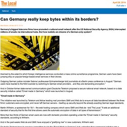 Can Germany really keep bytes within its borders? - The Local