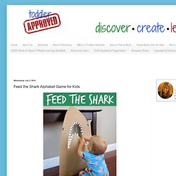 Feed the Shark Alphabet Game for Kids