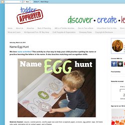 Name Egg Hunt