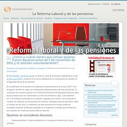 todolaboral.lexnova con Toda la información y documentación laboral y de la Seguridad Social