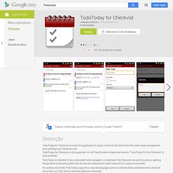 TodoToday for Checkvist - Apps on Android Market