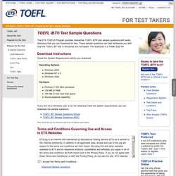 Toefl ibt practice test pdf
