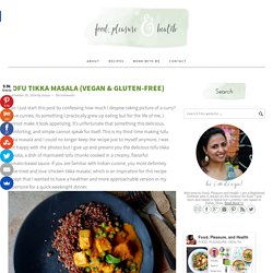 Tofu Tikka Masala (Vegan & Gluten-Free)