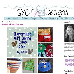 Get Your Crap Together: Handmade Gift Giving Guide 2014