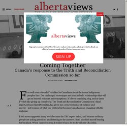 Coming Together - Alberta Views - The Magazine for Engaged Citizens