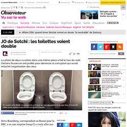 JO de Sotchi : les toilettes voient double