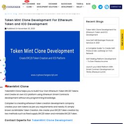 Create ICO Platform Development