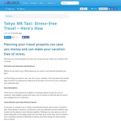 Tokyo MK Taxi: Stress-free Travel – Here’s How