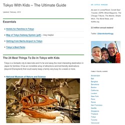 Tokyo With Kids – Where To Go and What To Do