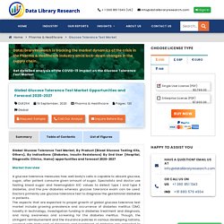 Glucose Tolerance Test Market size, share, growth and industry forecast 2026
