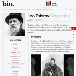 Leo Tolstoy Biography