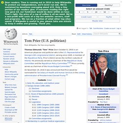 Tom Price (U.S. politician)