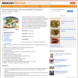 Tom Yum Soup [About.com]
