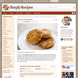 Fried Green Tomatoes Recipe