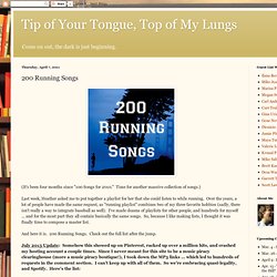 200 Running Songs