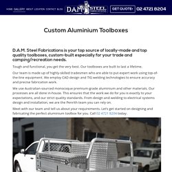 Looking for Aluminium toolbox