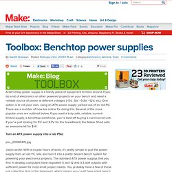 MAKE: Blog: Toolbox: Benchtop power supplies