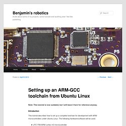 Setting up an ARM-GCC toolchain from Ubuntu Linux