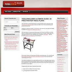 Plan Links. Below you will find some of the free woodworking plans
