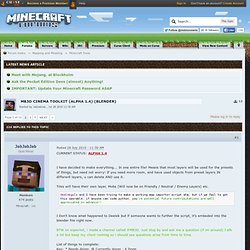 MB3D Cinema Toolkit (ALPHA 1.3) (BLENDER) - Minecraft Forums