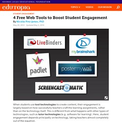 4 Free Web Tools to Boost Student Engagement