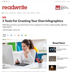 5 Tools For Creating Your Own Infographics