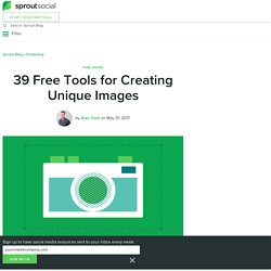 39 Free Tools for Creating Unique Images