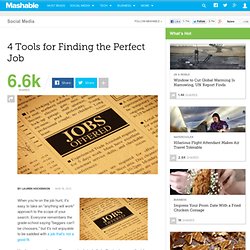 4 Tools for Finding the Perfect Job
