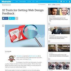 10 Tools for Getting Web Design Feedback
