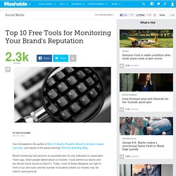 Top 10 Free Tools for Monitoring Your Brand's Reputation