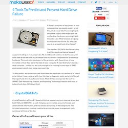4 Tools To Predict and Prevent Hard Drive Failure