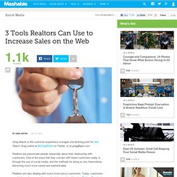 3 Tools Realtors Can Use to Increase Sales on the Web