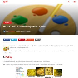 The Best 3 Tools to Search for Images Online by Color