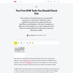 Two Free SMB Tools You Should Check Out - ReadWriteCloud