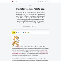 4 Tools for Teaching Kids to Code