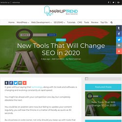 New Tools That Will Change SEO in 2020