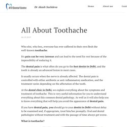 All About Toothache