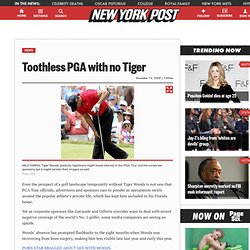 Toothless PGA with no Tiger - m.NYPOST.com