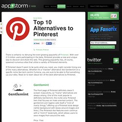 Top 10 Alternatives to Pinterest
