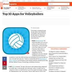 Top 10 Apps for Volleyballers