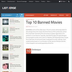 Top 10 Banned Movies