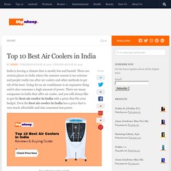 Top 10 Best Air Coolers in India