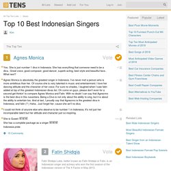 Top 10 Best Indonesian Singers