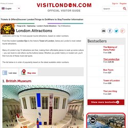 Top 10 London Attractions