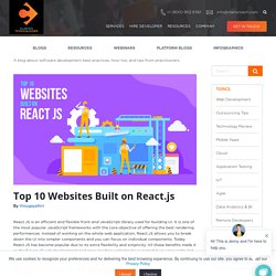Top 10 Websites Built on React.js