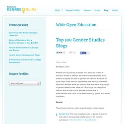 Top 100 Gender Studies Blogs - Learn-gasm