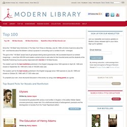 Top 100 « Modern Library