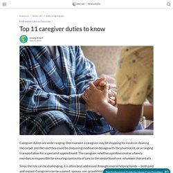 Top 11 Caregiver Duties To Know